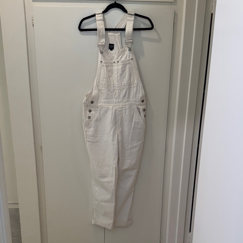 GAP Cream Jumpsuit Overalls